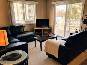 Quiet Condo close to WEM w/ A/C & U/G Parking